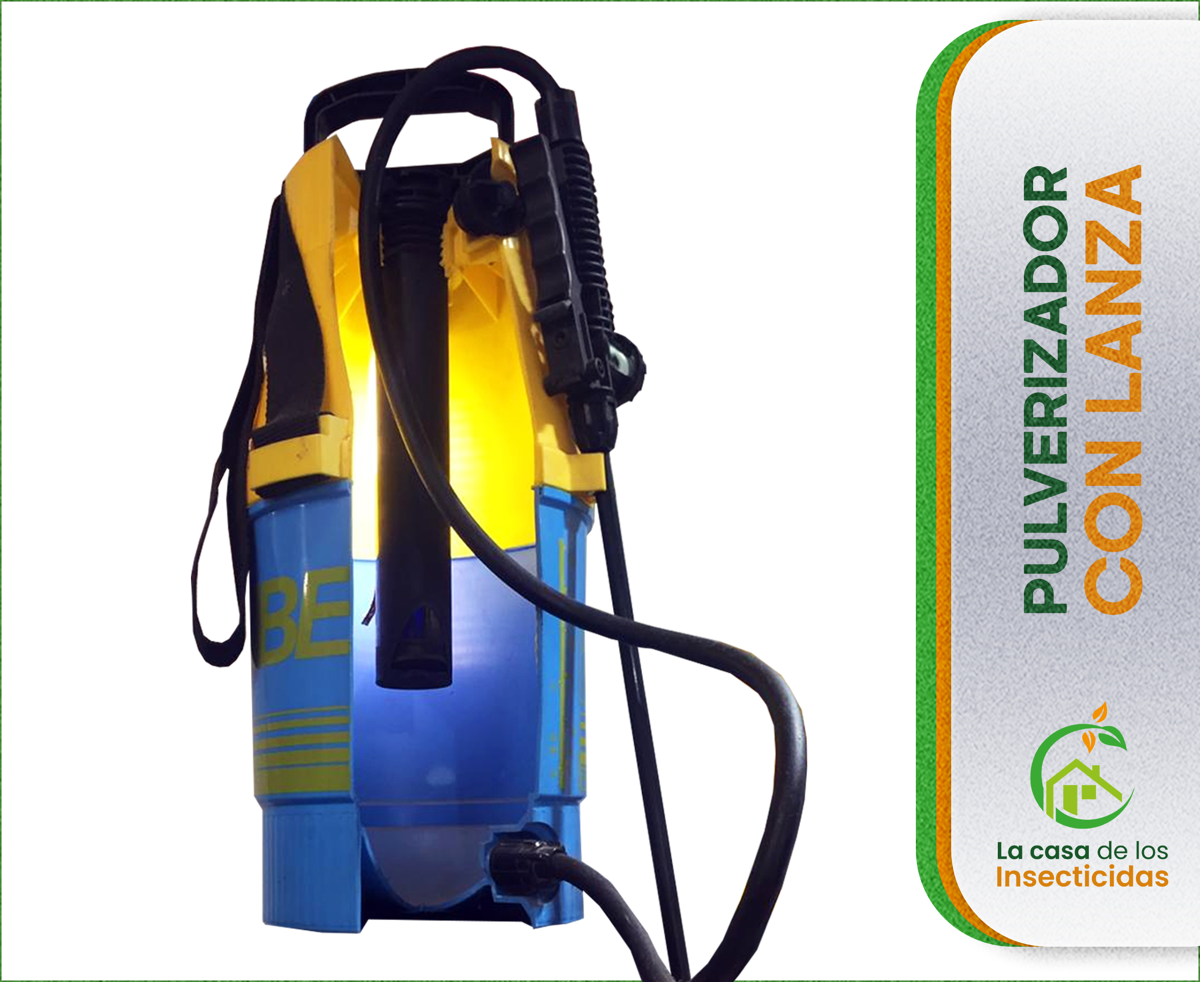 Giber H5 pulverizador con lanza 5 litros